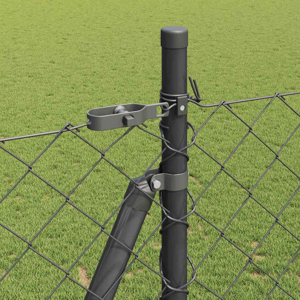 Zavareno žičano ogradno mreža s betonskom podlogom 10 x 1,6 m