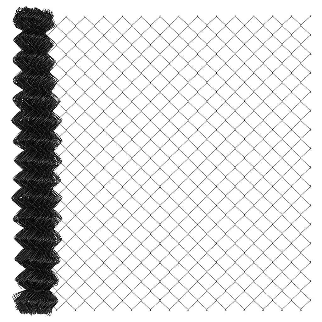 Stup za ogradu Siva 25 x 1,5 m (60 x 60 mm mreža) Čelik