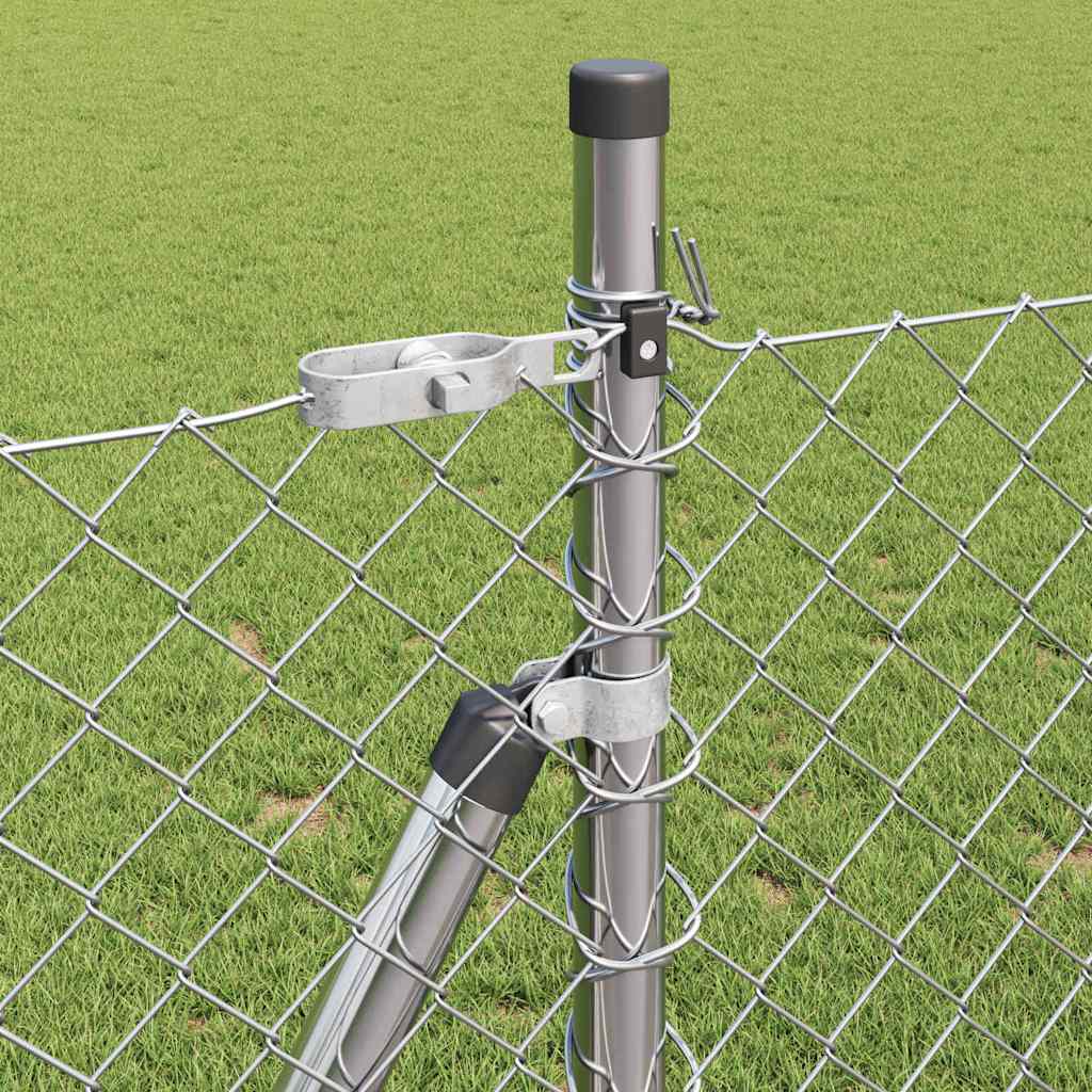 Zavareno žičano ogradno mreža s betonskom podlogom 10 x 0,8 m