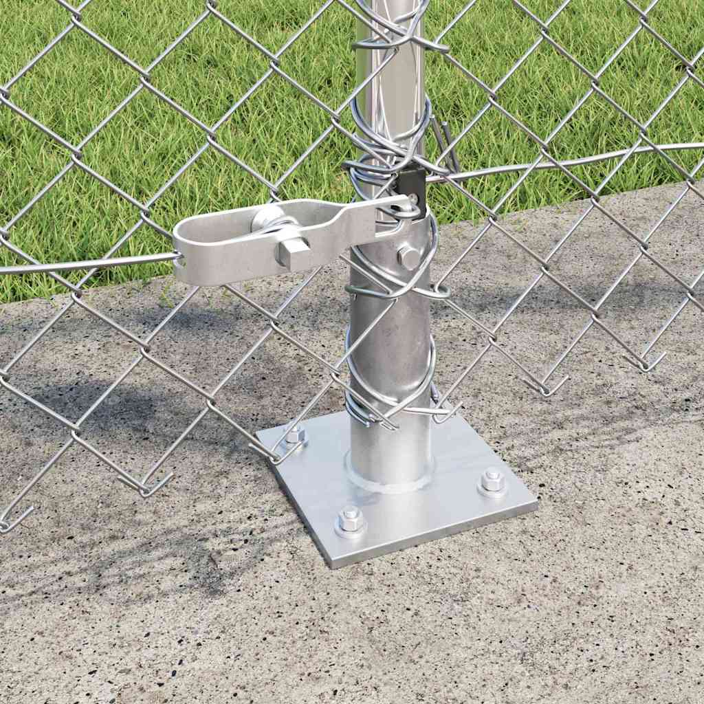 Zavareno žičano ogradno mreža s betonskom podlogom 10 x 1,2 m