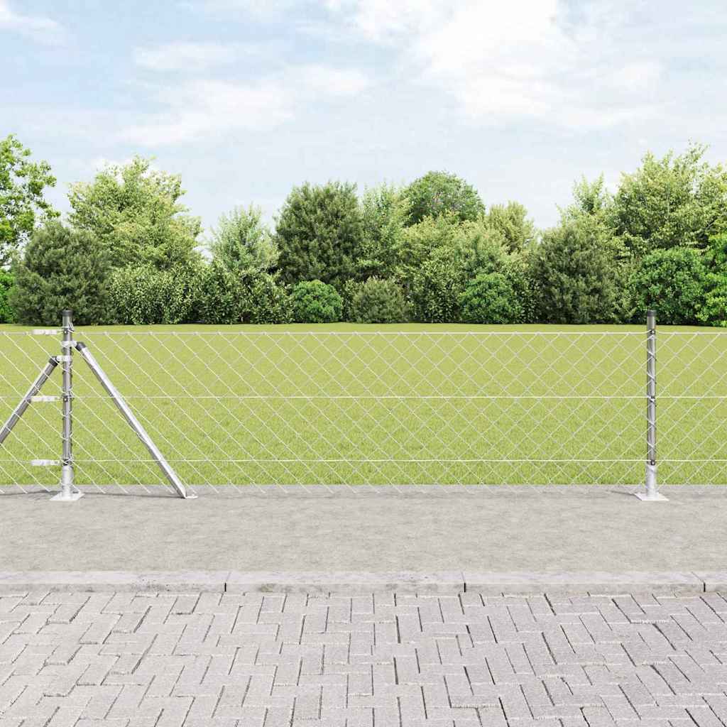 Zavareno žičano ogradno mreža s betonskom podlogom 10 x 0,4 m