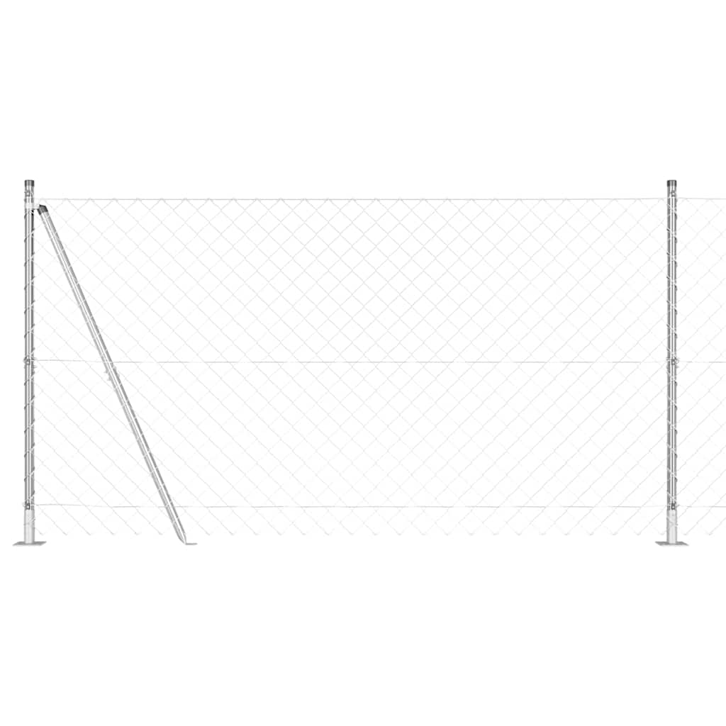 Zavareno žičano ogradno mreža s betonskom podlogom 10 x 1,2 m
