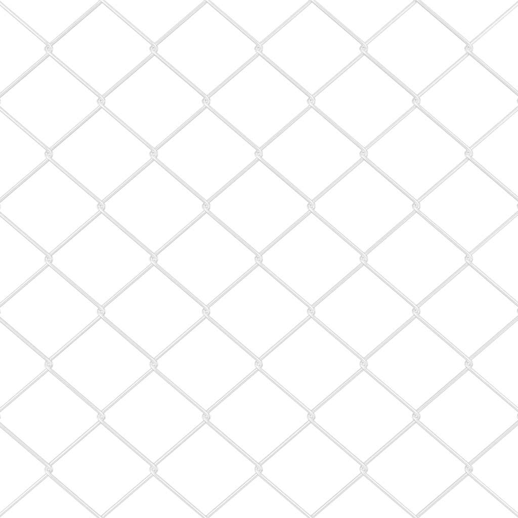 Stup za ogradu Srebrno 25 x 0,4 m (40 x 40 mm mreža) Čelik