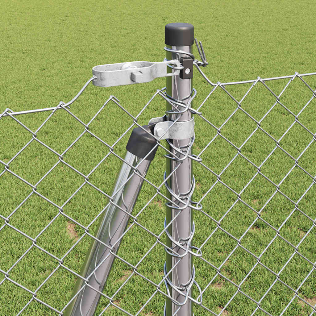 Zavareno žičano ogradno mreža s betonskom podlogom 25 x 1,2 m