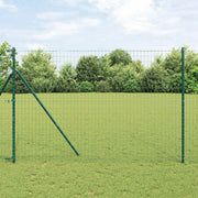 Temeljna zavarena žičana ograda 10 x 1,6 m Zelena Mreža