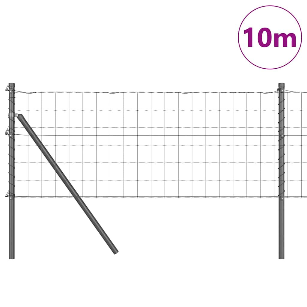 Temeljna zavarena žičana ograda 10 x 0,8 m (Š x V)