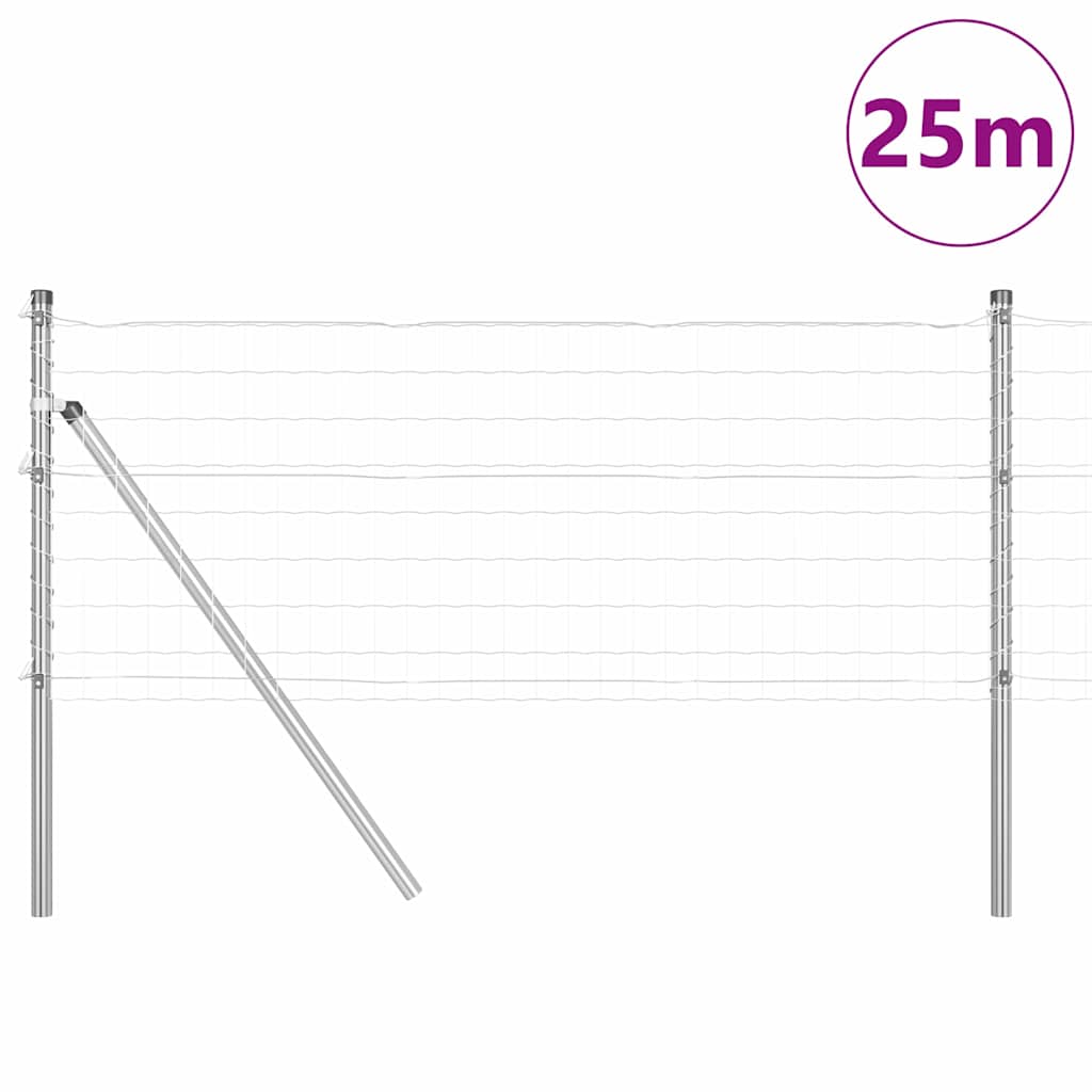 Temeljna zavarena žičana ograda 25 x 0,6 m (Š x V)