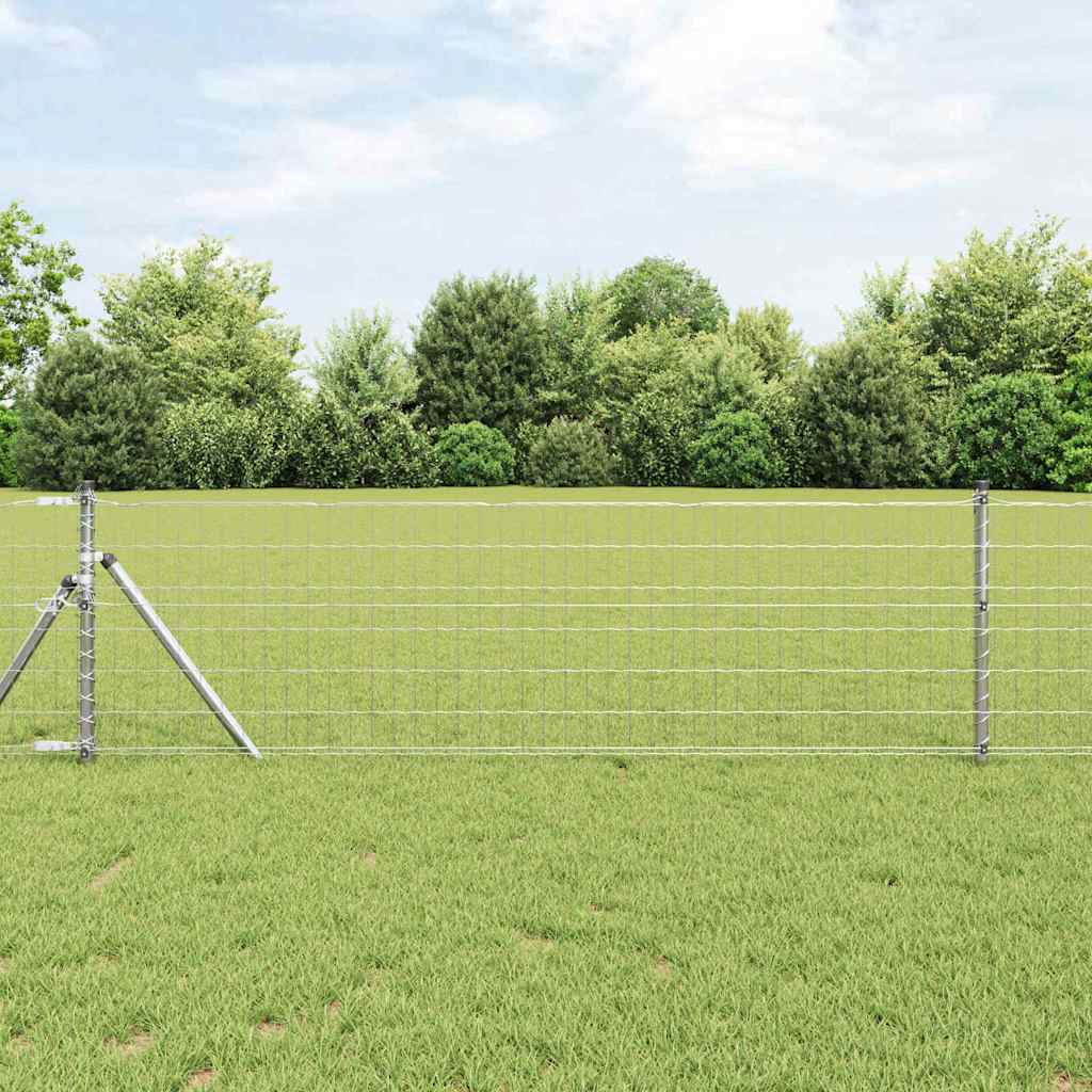 Temeljna zavarena žičana ograda 25 x 0,8 m (Š x V)