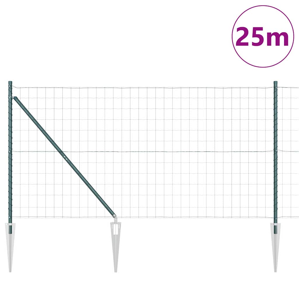 Zavareno žičano ograđivanje s bodljama 25 x 1,2 m (Š x V)
