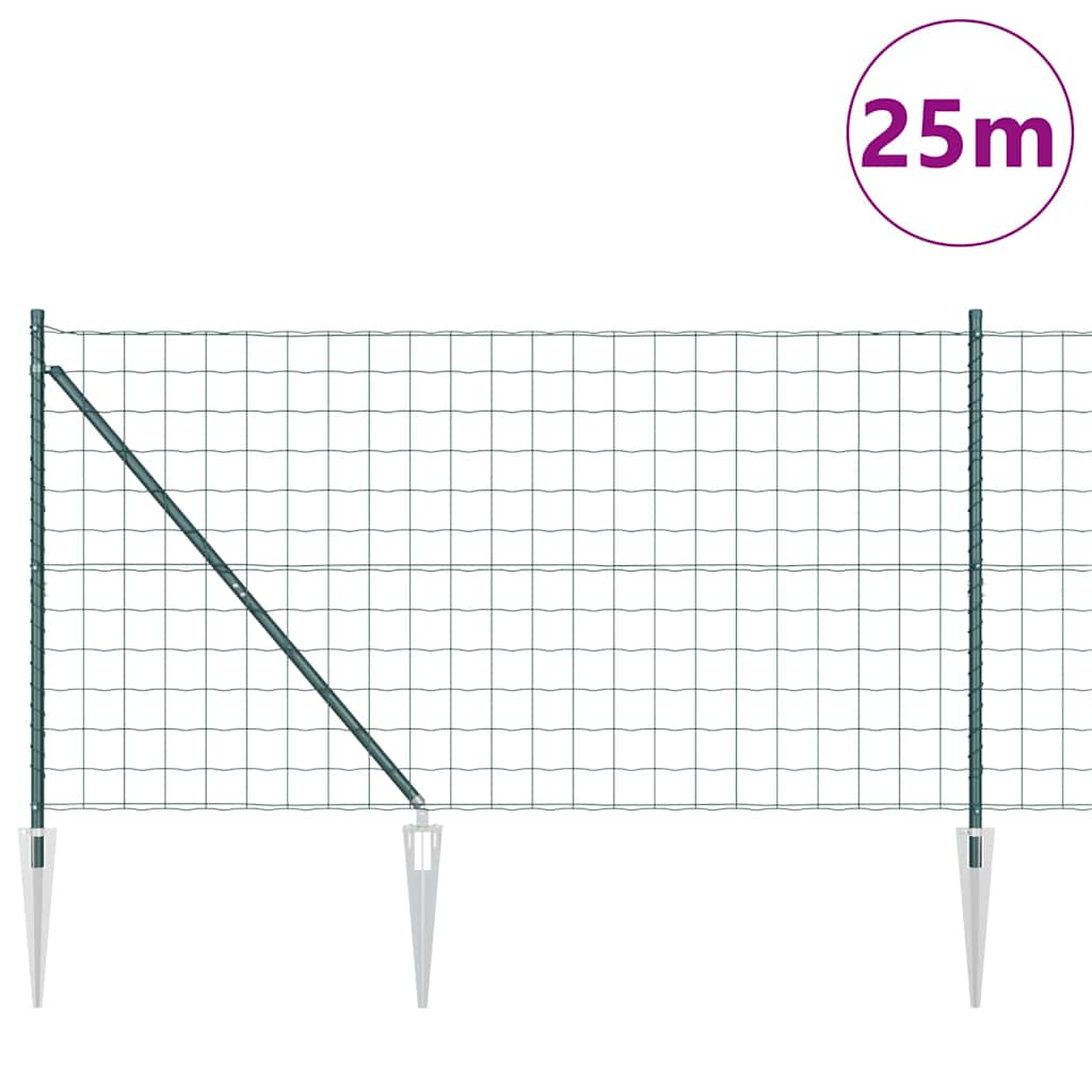 Zavareno žičano ograđivanje s bodljama 25 x 1,2 m (Š x V)