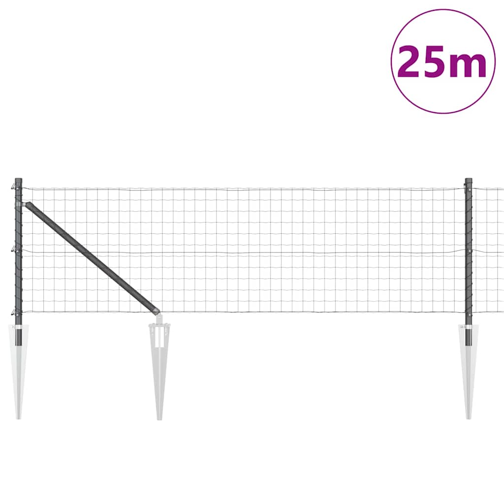 Zavareno žičano ograđivanje s bodljama 25 x 0,6 m (Š x V)