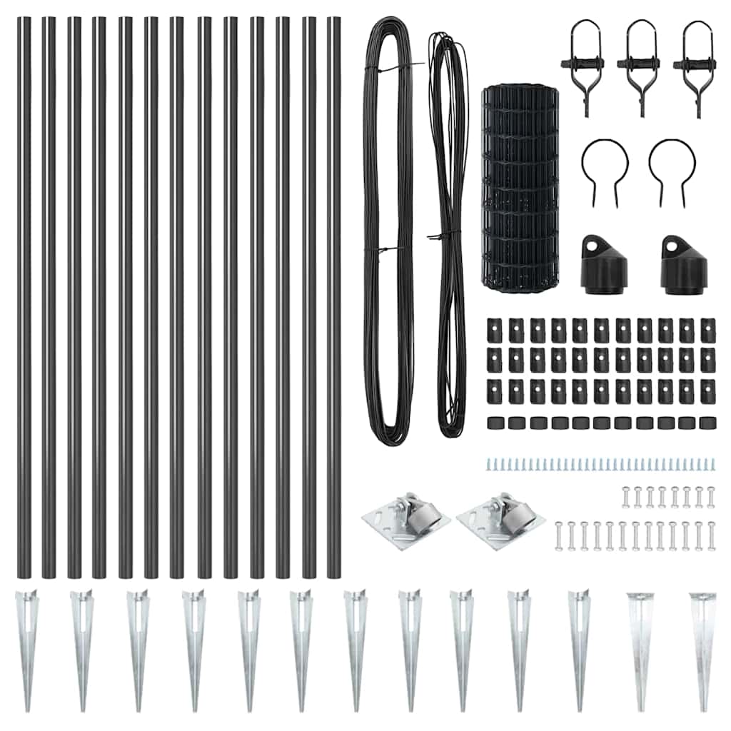 Zavareno žičano ograđivanje s bodljama 25 x 0,8 m (Š x V)
