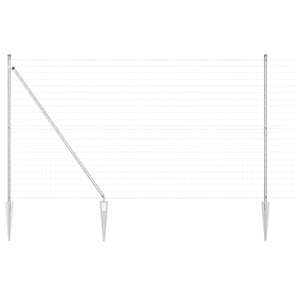 Zavareno žičano ograđivanje s bodljama 10 x 1,6 m (Š x V)