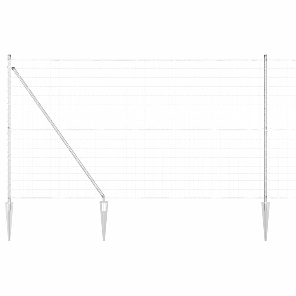 Zavareno žičano ograđivanje s bodljama 10 x 1,6 m (Š x V)
