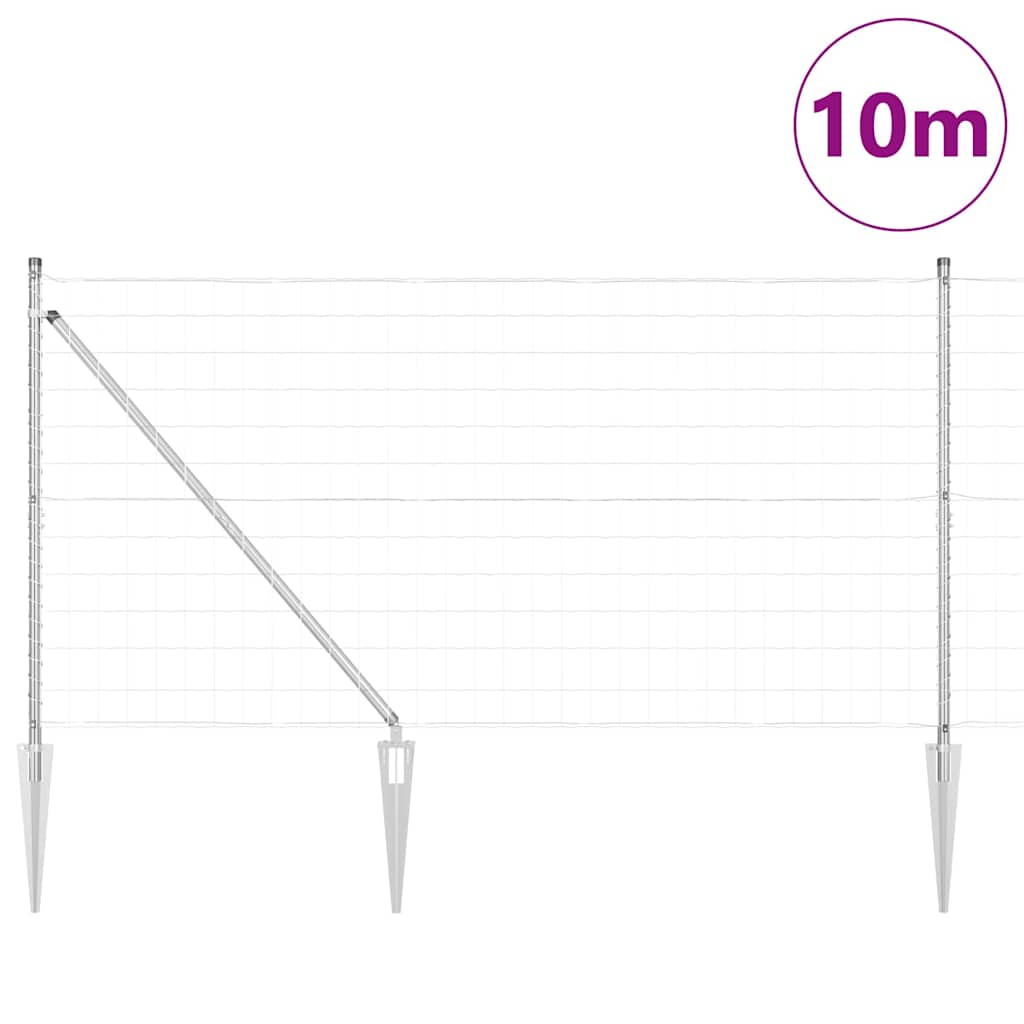 Zavareno žičano ograđivanje s bodljama 10 x 1,2 m (Š x V)