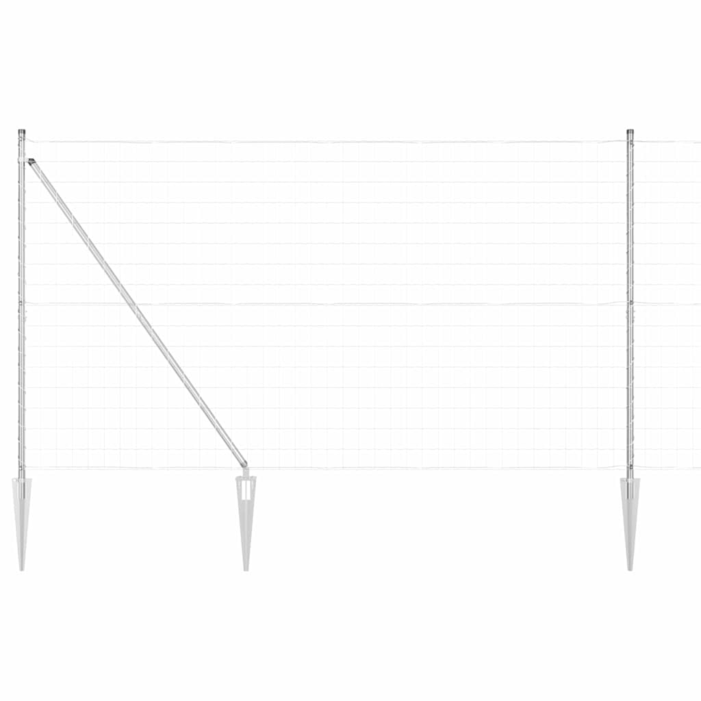 Zavareno žičano ograđivanje s bodljama 10 x 1,5 m (Š x V)