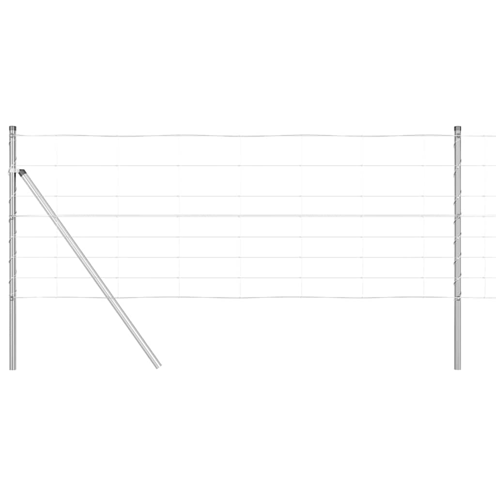 Stup za ogradu Galvanizirano 25 x 0,8 m Čelik