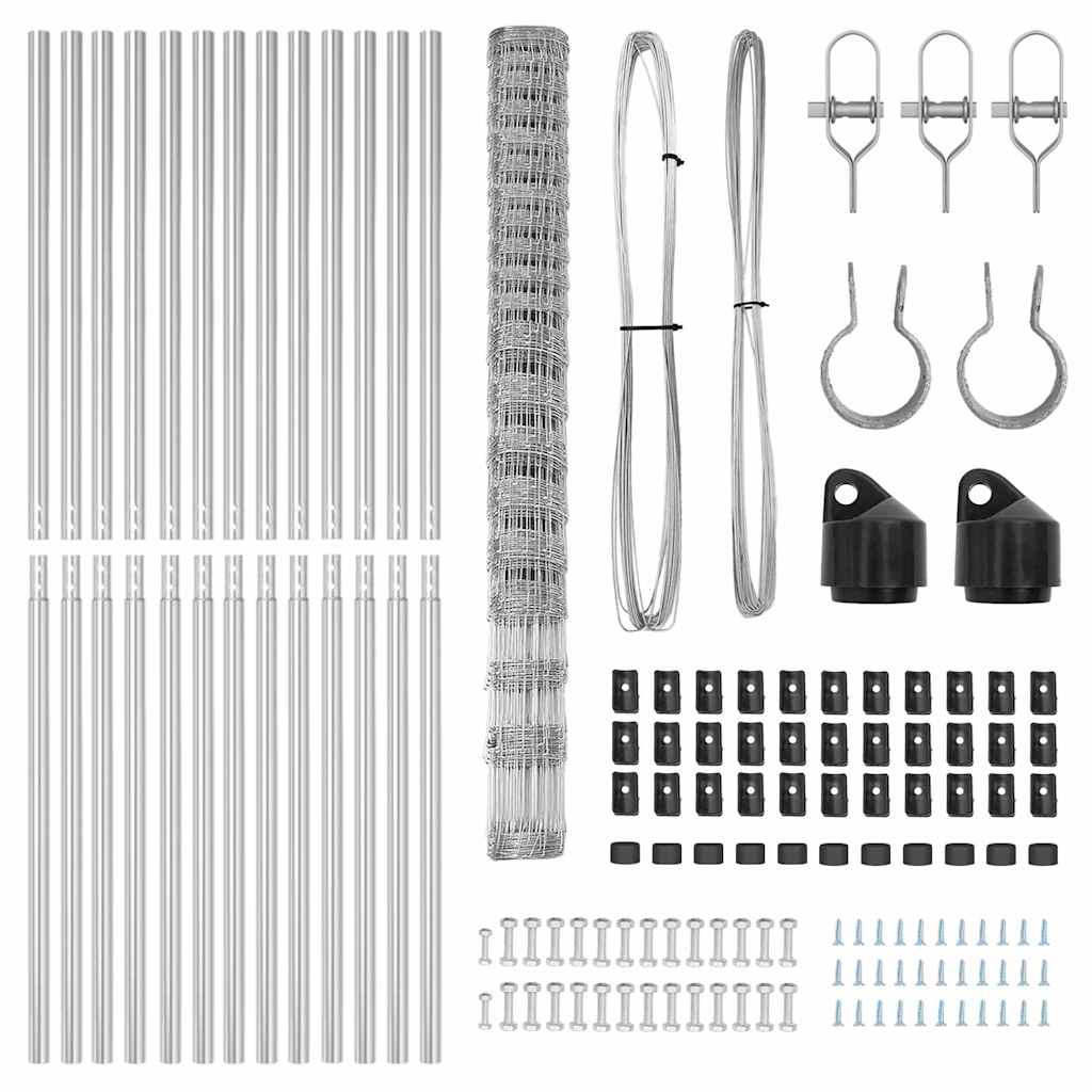 Stup za ogradu Galvanizirano 25 x 1 m Čelik