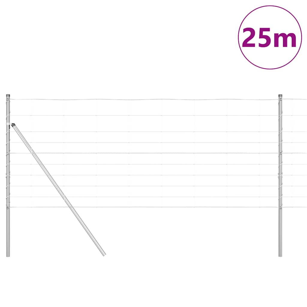 Stup za ogradu Galvanizirano 25 x 1 m Čelik