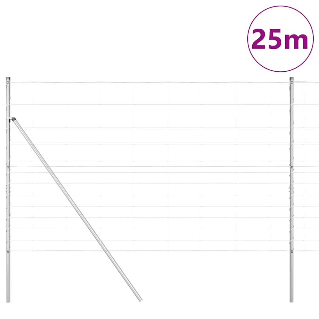 Temeljna zavarena žičana ograda 25 x 1,5 m (Š x V)