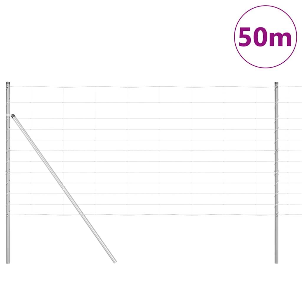 Stup za ogradu Galvanizirano 50 x 1,2 m Čelik