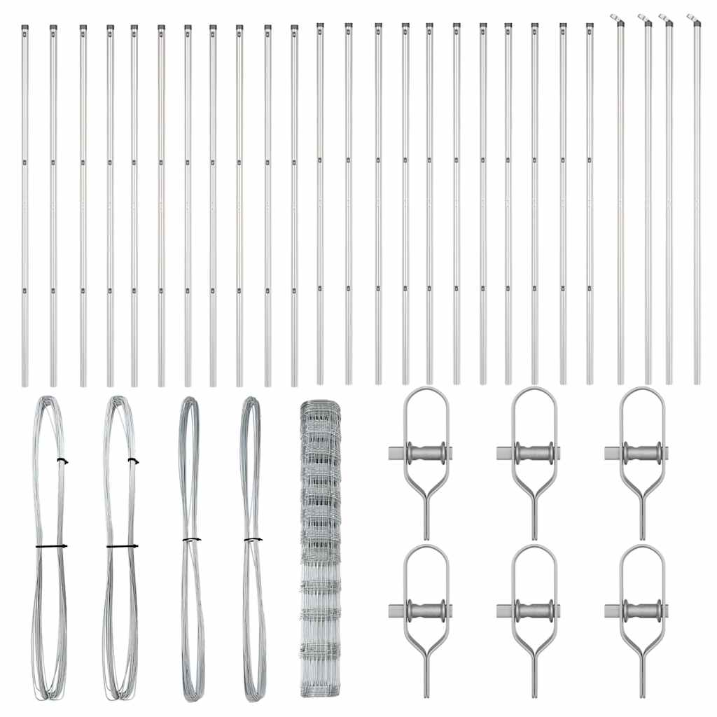 Temeljna zavarena žičana ograda 50 x 1,4 m (Š x V)