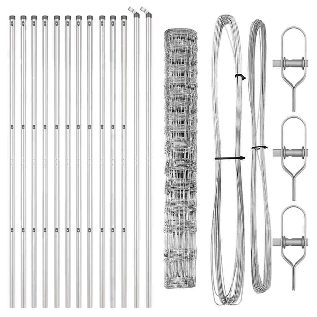 Stup za ogradu Galvanizirano 25 x 0,8 m Čelik