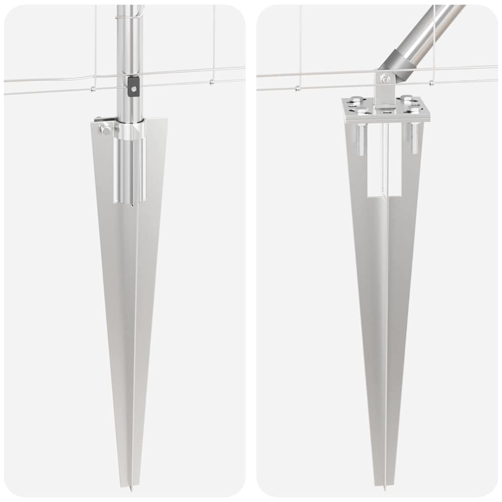 Stup za ogradu Galvanizirano 25 x 1,4 m Čelik