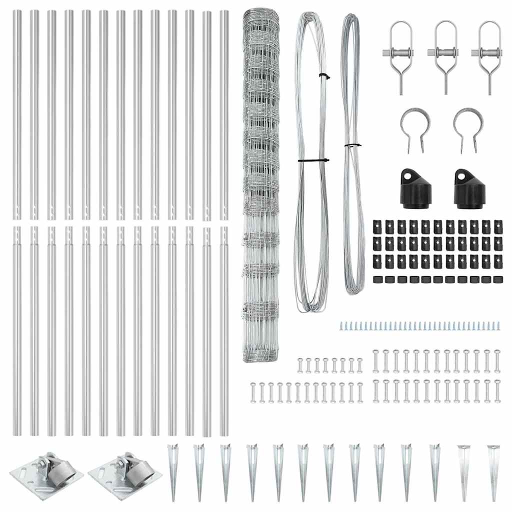 Stup za ogradu Galvanizirano 25 x 1,5 m Čelik