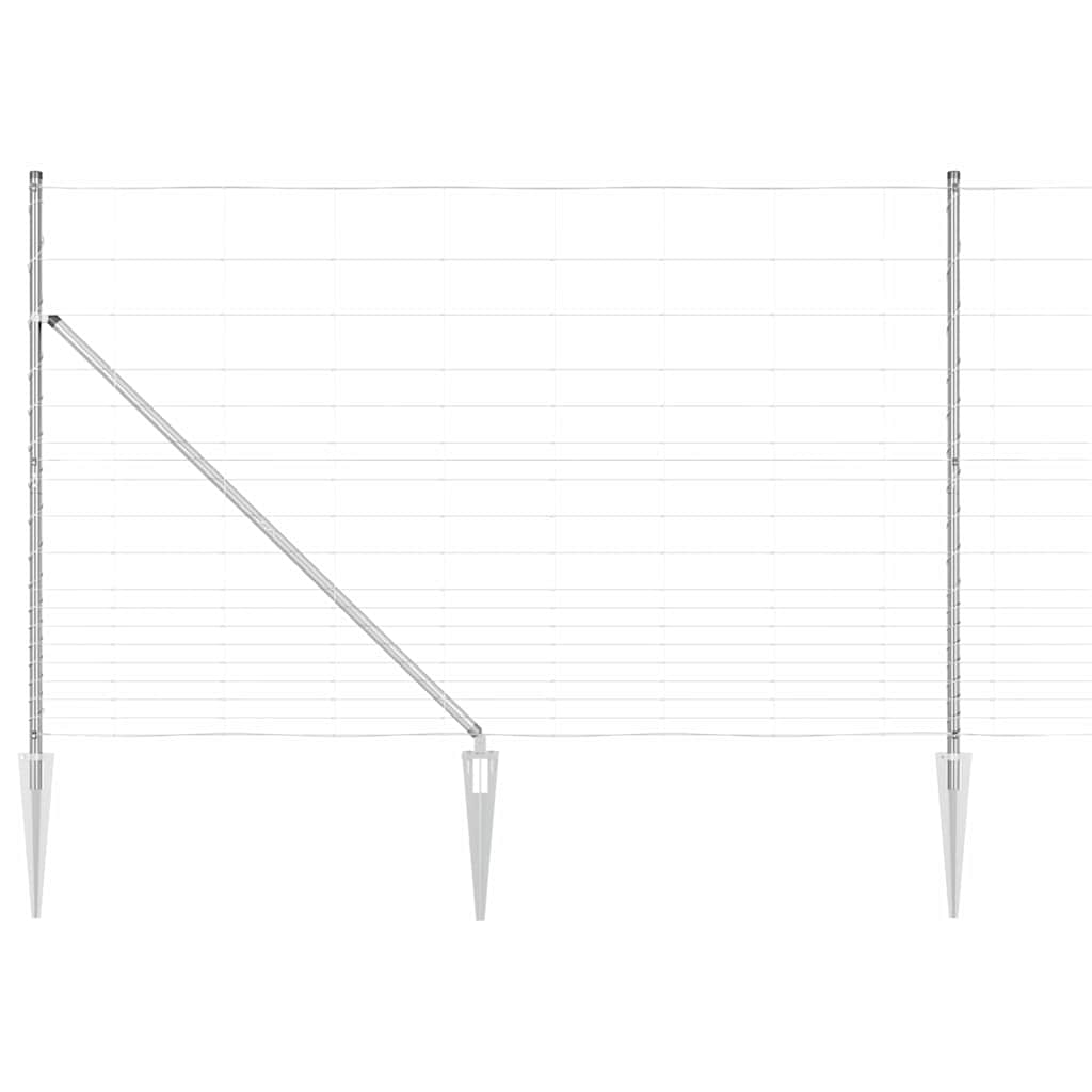 Zavareno žičano ograđivanje s bodljama 25 x 1,5 m (Š x V)