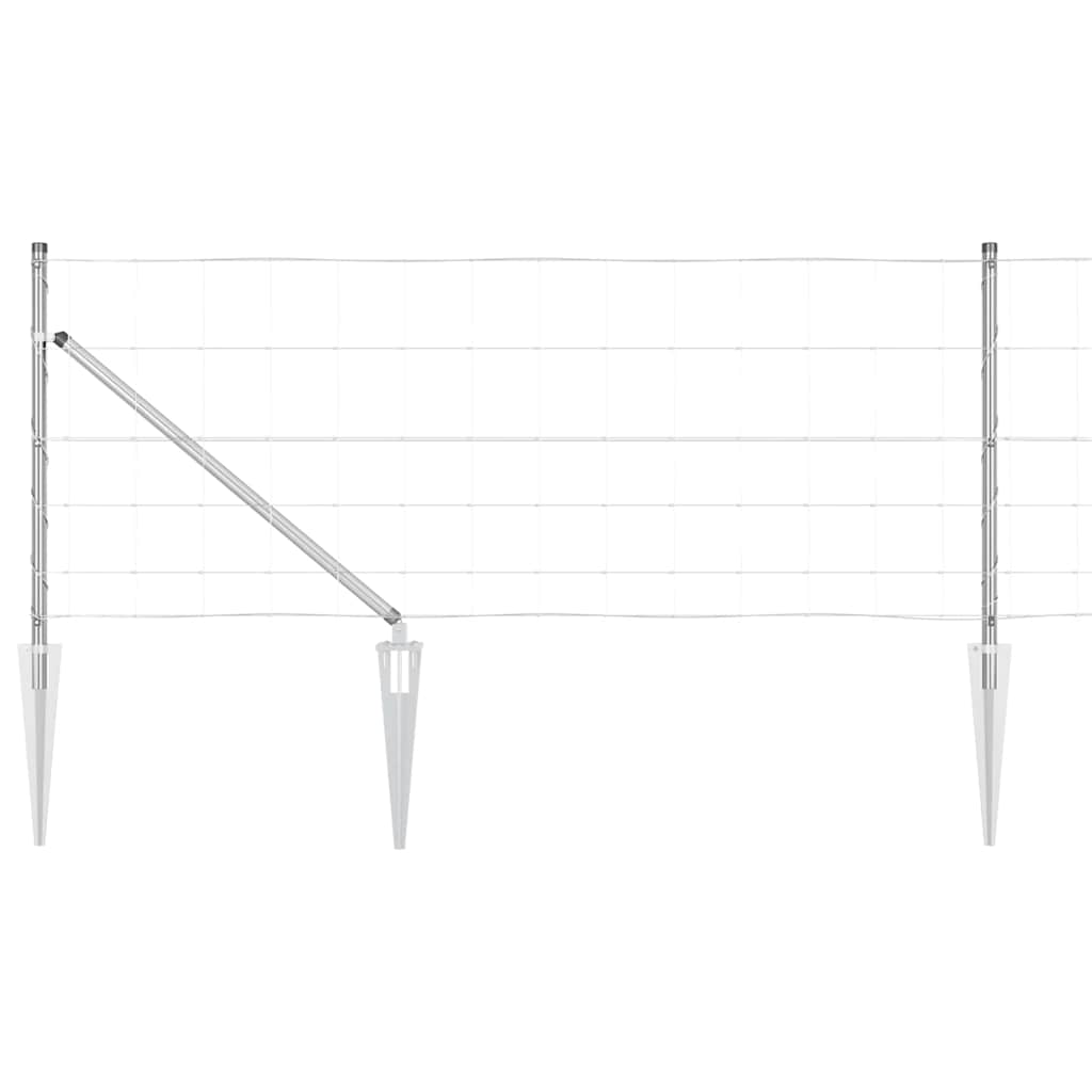 Stup za ogradu Galvanizirano 50 x 0,8 m Čelik