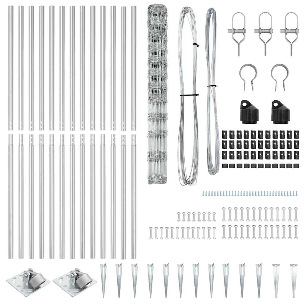 Zavareno žičano ograđivanje s bodljama 50 x 1,4 m (Š x V)