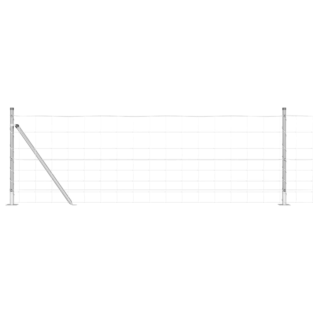 Stup za ogradu Galvanizirano 25 x 0,8 m Čelik