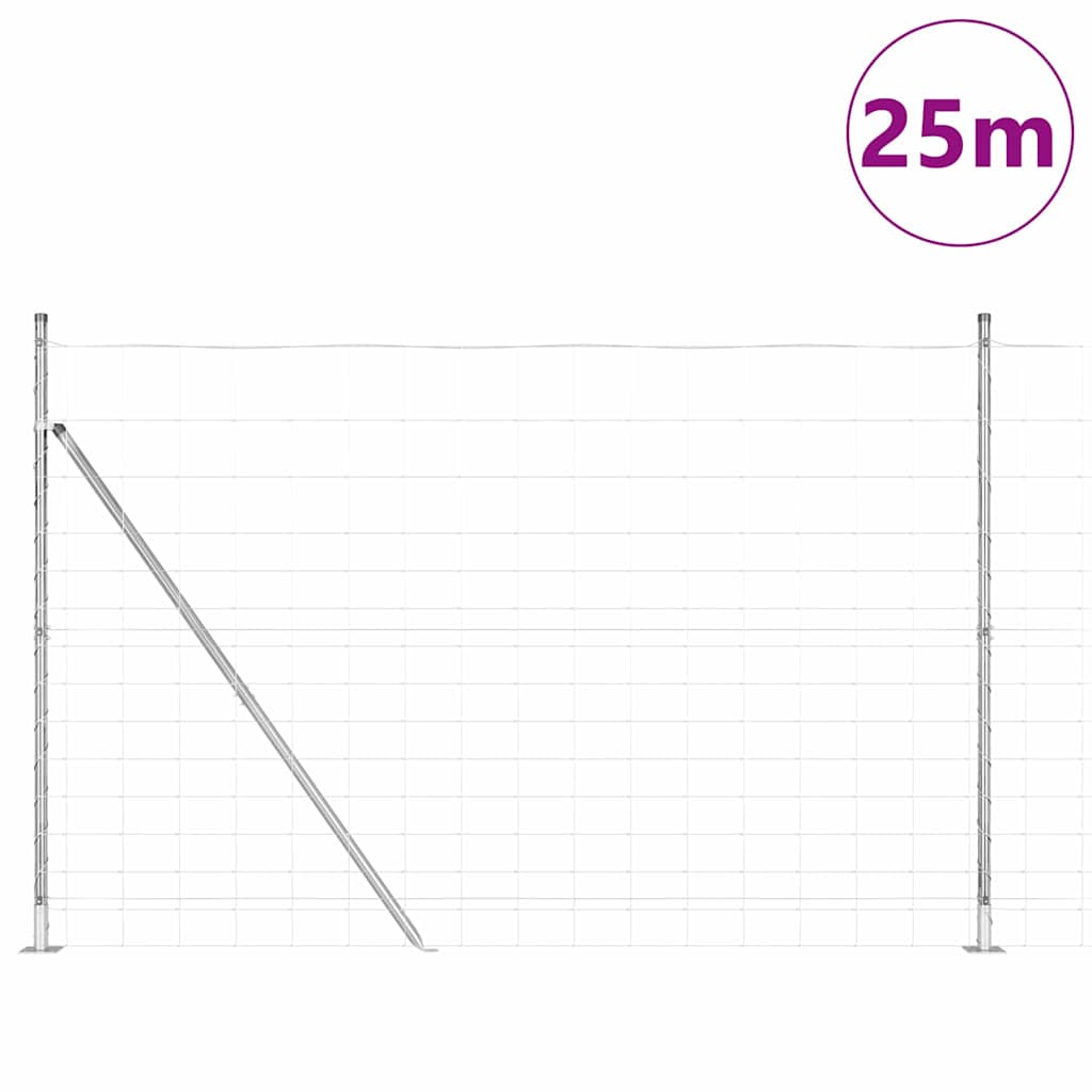 Stup za ogradu Galvanizirano 25 x 1,6 m Čelik