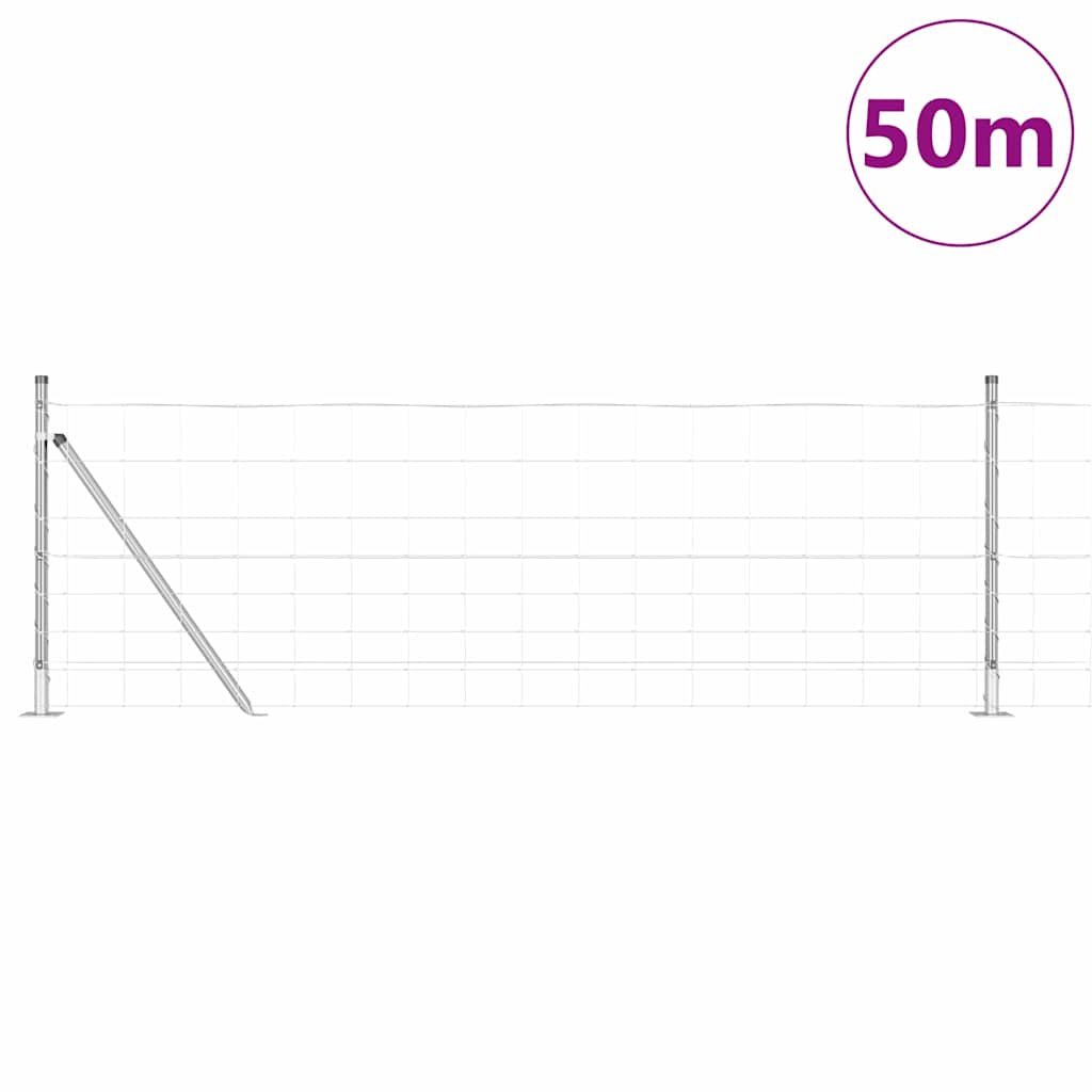 Stup za ogradu Galvanizirano 50 x 0,8 m Čelik