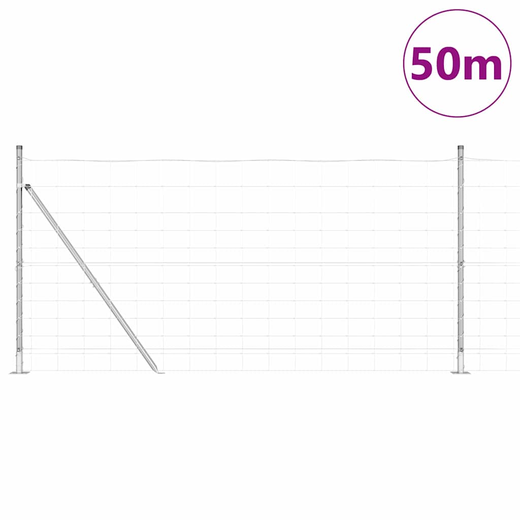 Stup za ogradu Galvanizirano 50 x 1,2 m Čelik