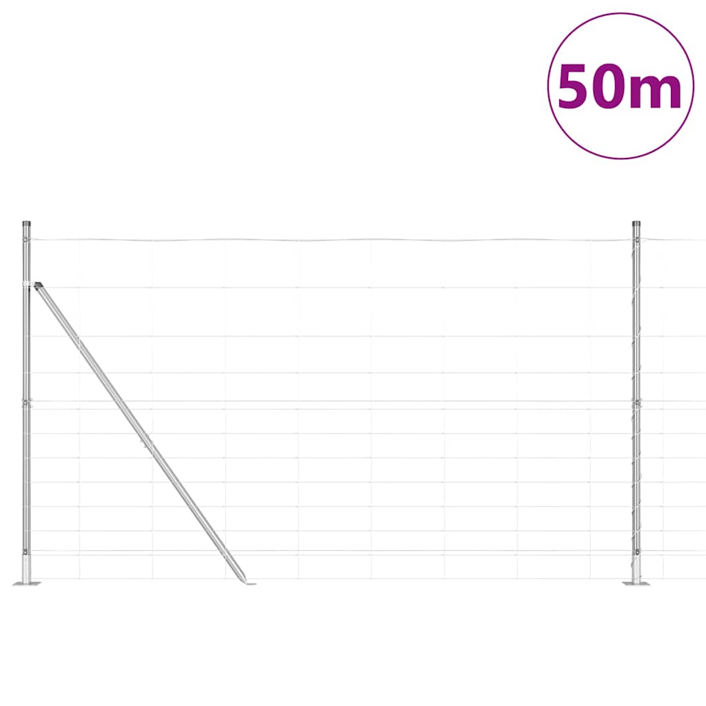 Stup za ogradu Galvanizirano 50 x 1,4 m Čelik