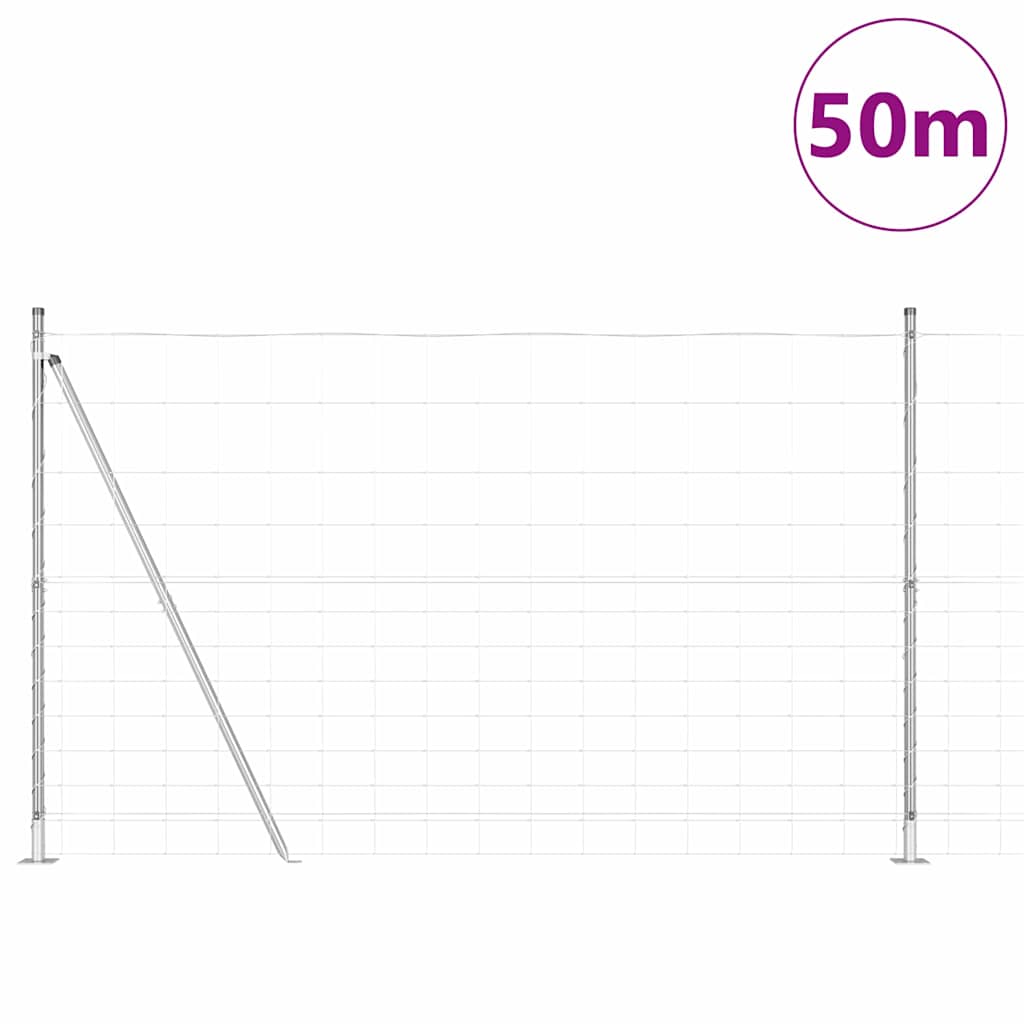 Stup za ogradu Galvanizirano 50 x 1,5 m Čelik