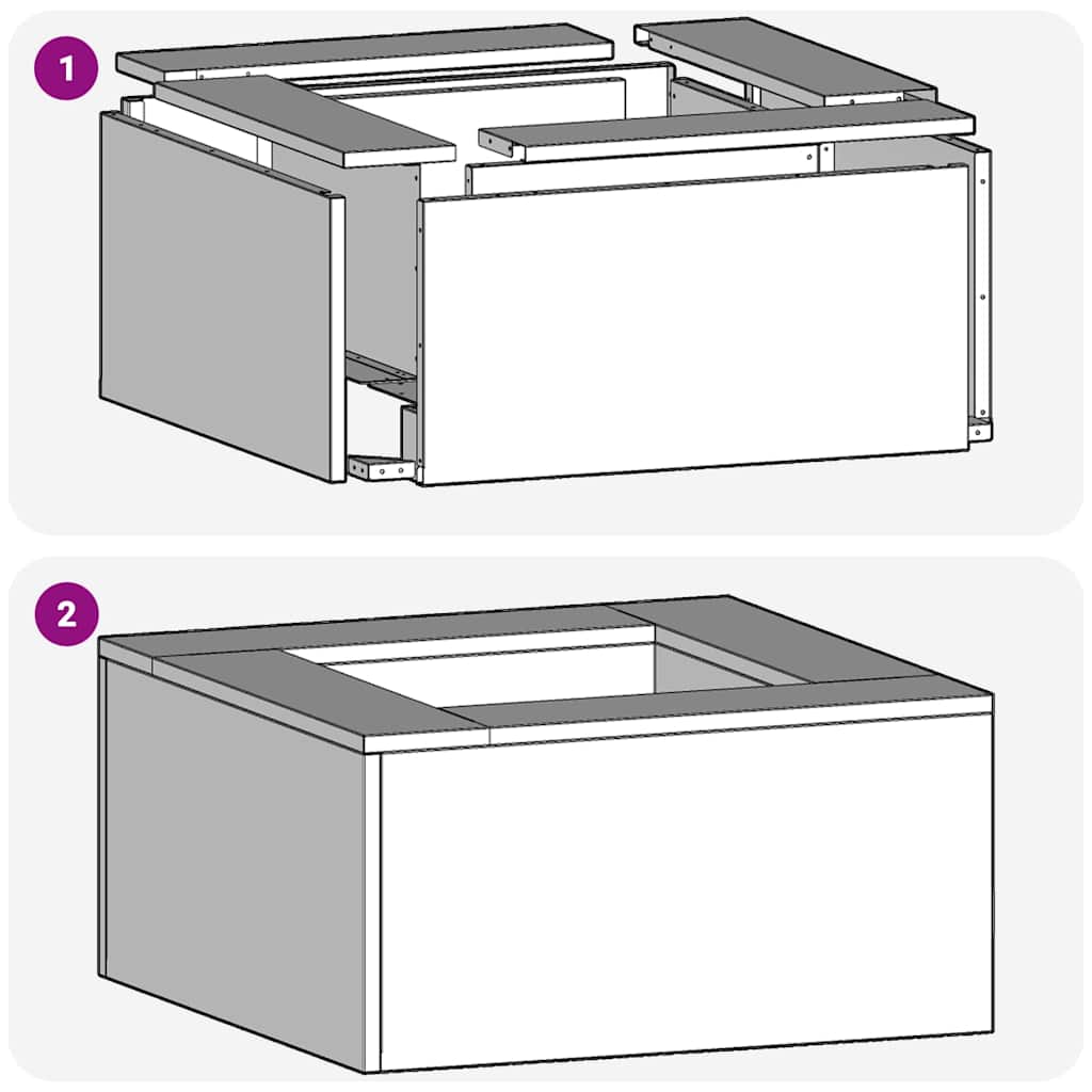 Kamin Crna 80 x 80 x 40 cm Čelik