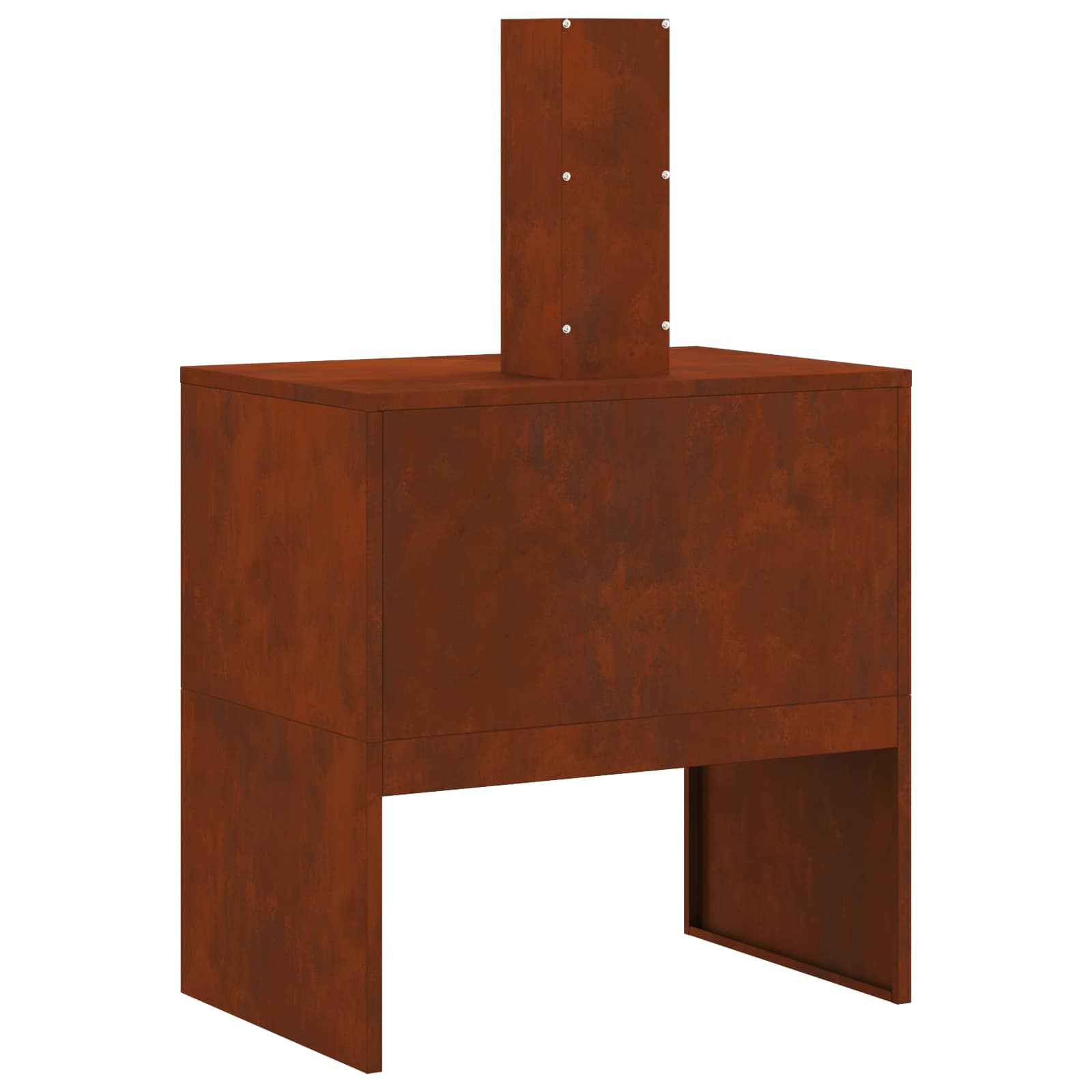 Kamin Smeđa 60 x 40 x 96 cm Čelik otporan na vremenske uvjete