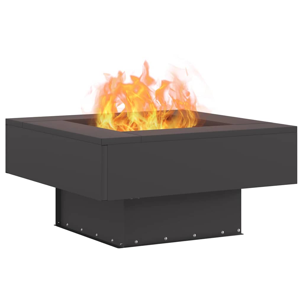 Kamin Crna 60 x 60 x 30 cm Čelik