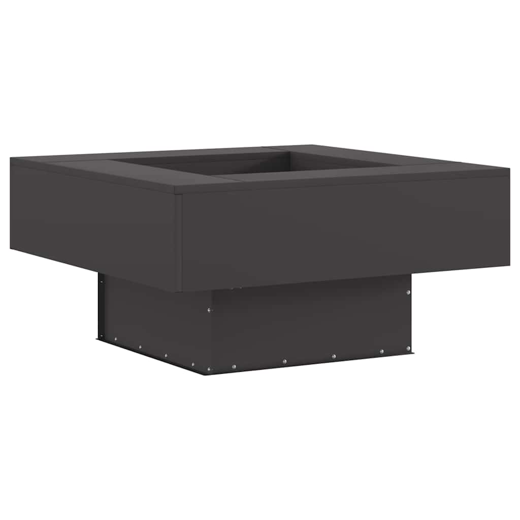Kamin Crna 80 x 80 x 40 cm Čelik