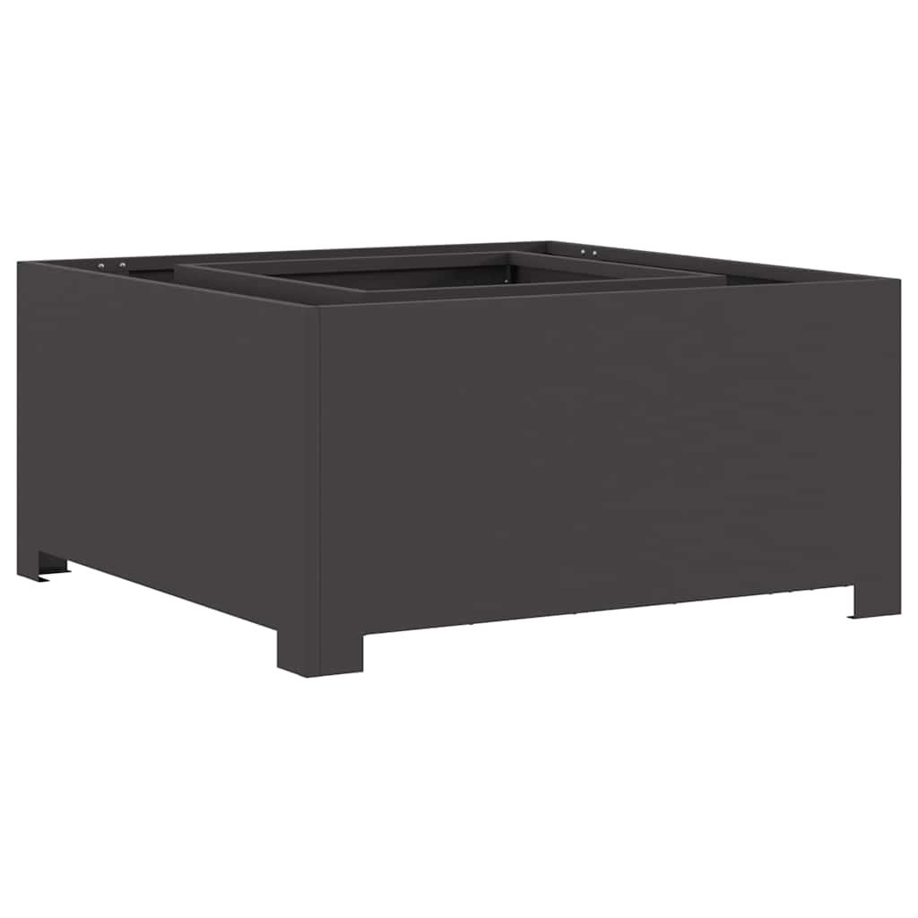 Kamin Crna 80 x 80 x 40 cm Čelik