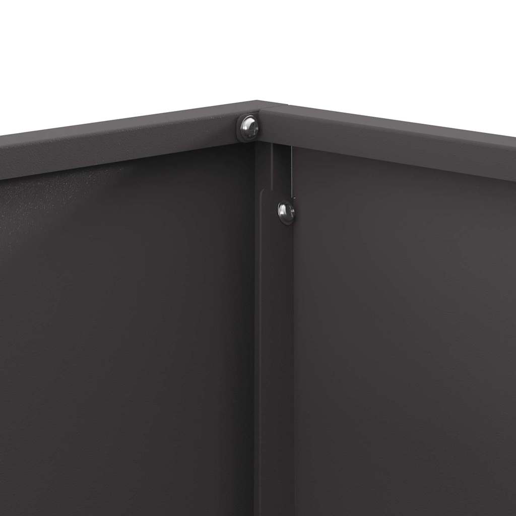 Kamin Crna 60 x 60 x 30 cm Čelik
