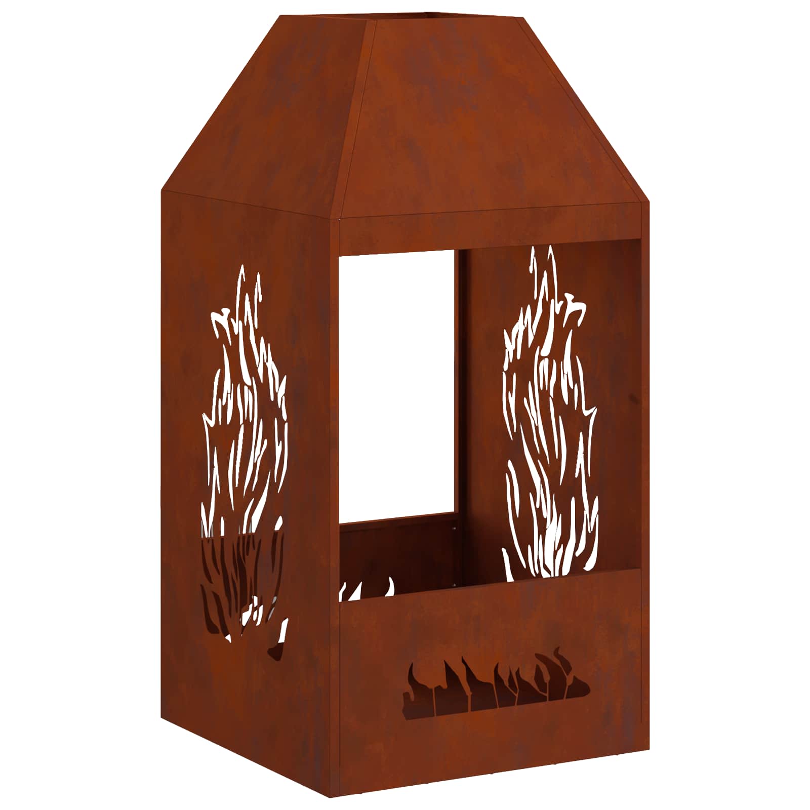 Kamin Smeđa 50 x 50 x 100 cm