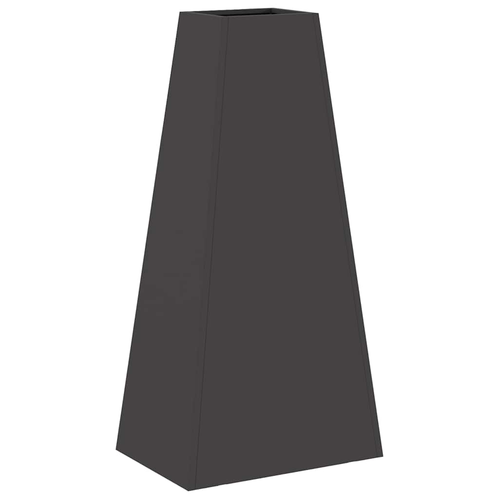 Kamin Crna Veličina 50 x 35 x 100 cm Čelik