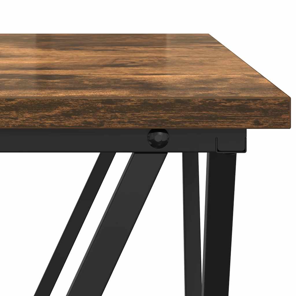 Kava Stol Dimljeni hrast 80 x 80 x 45 cm