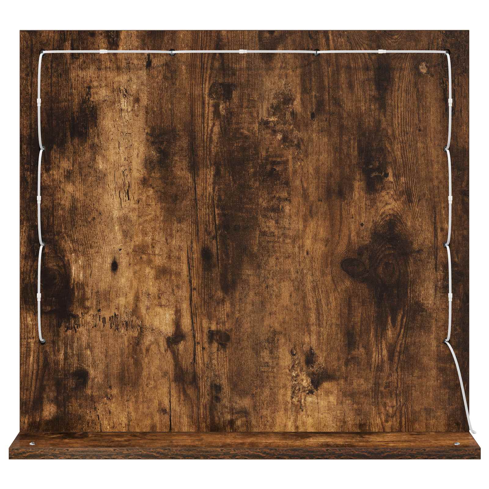Ogledalo za Toalet Pravokutni Dimljeni hrast 60 x 55 x 18 cm