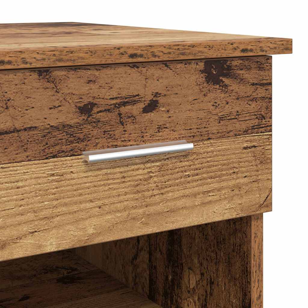 Stol s ladicama Staro drvo 90 x 49 x 75 cm Konstruirano drvo