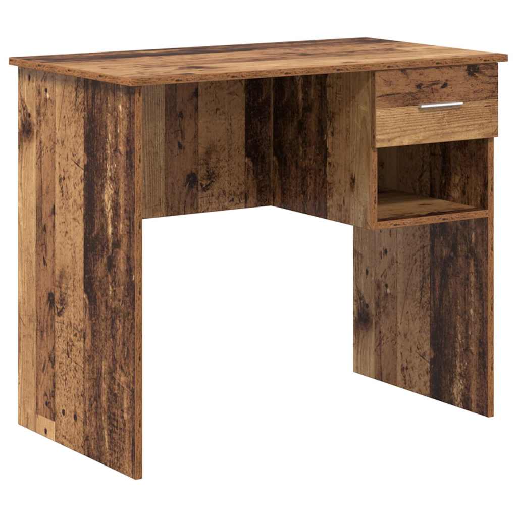 Stol s ladicama Staro drvo 90 x 49 x 75 cm Konstruirano drvo